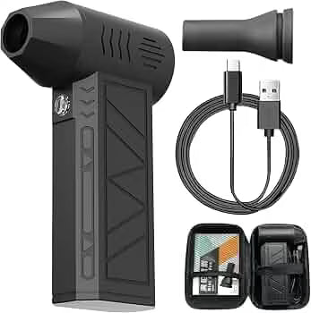 💨🔥 MINI JET TURBO RECARGABLE | POTENCIA DE AIRE EN LA PALMA DE TU MANO ⚡