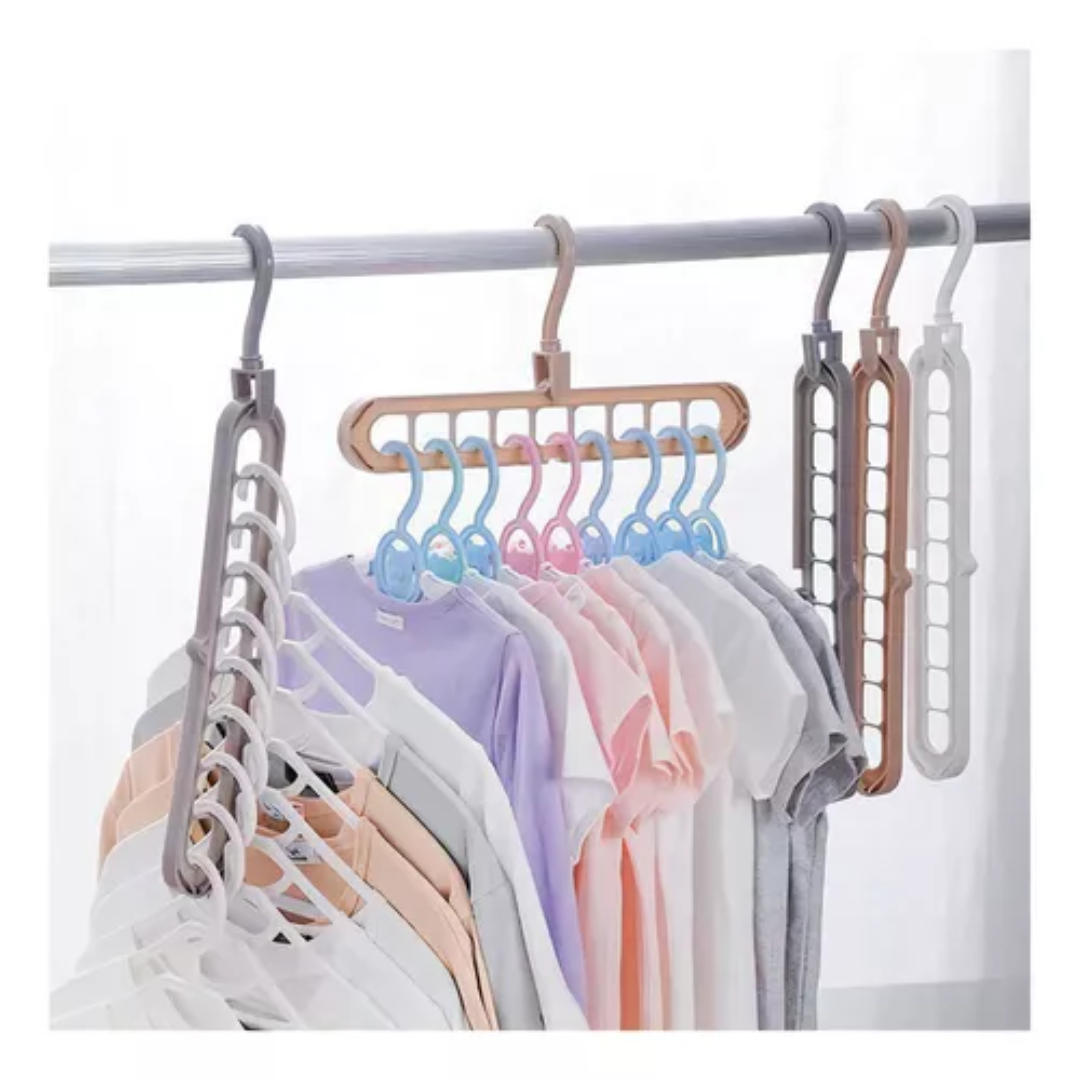 👗 Ganchos Ahorradores de Espacio – Organizador x2 | Blanco