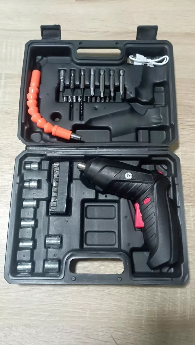 🔧⚡ Destornillador Eléctrico Inalámbrico 47p