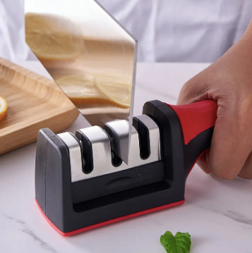 🔪✨ Afilador de Cuchillos Profesional 3 Etapas