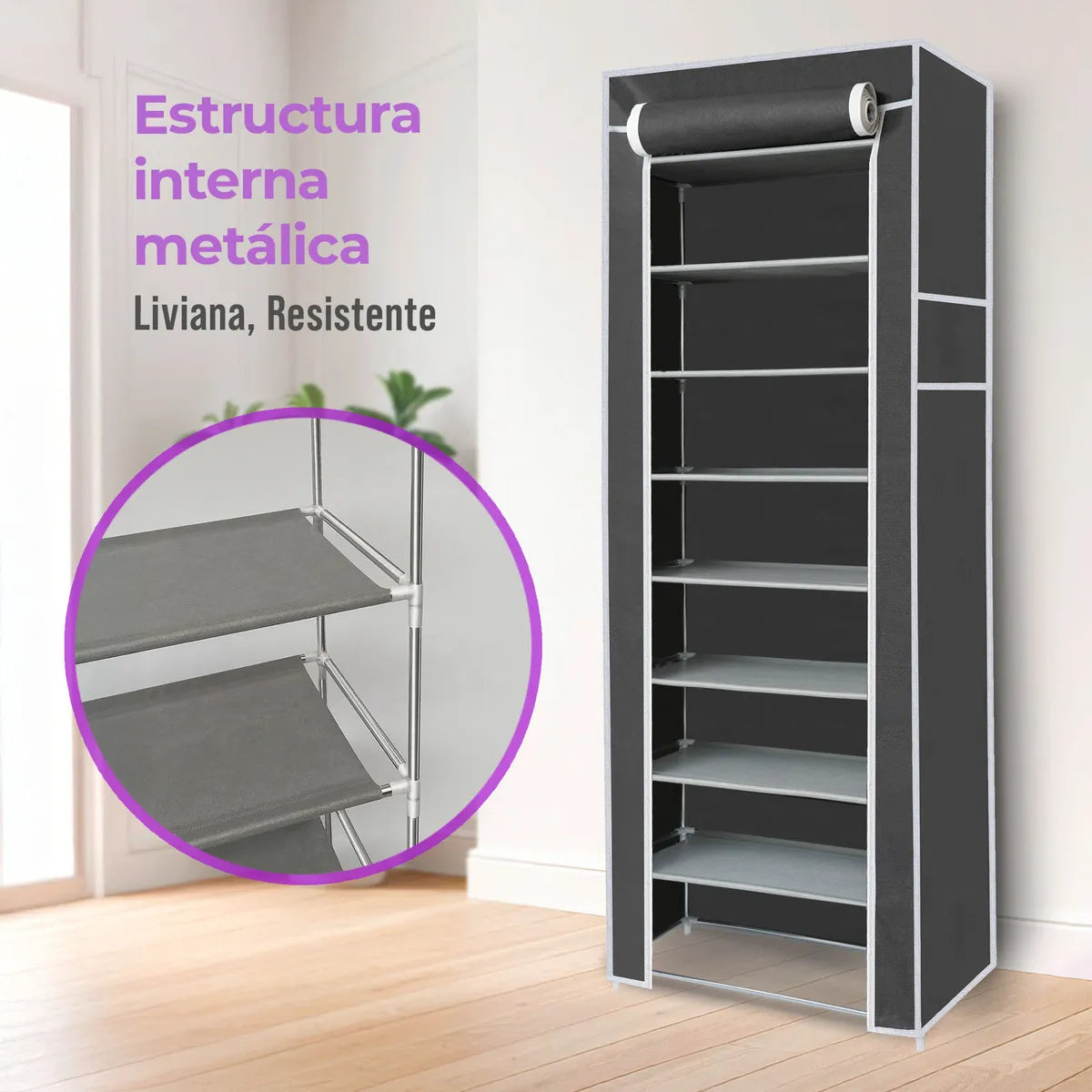 👟 Organizador de Zapatos en Tela