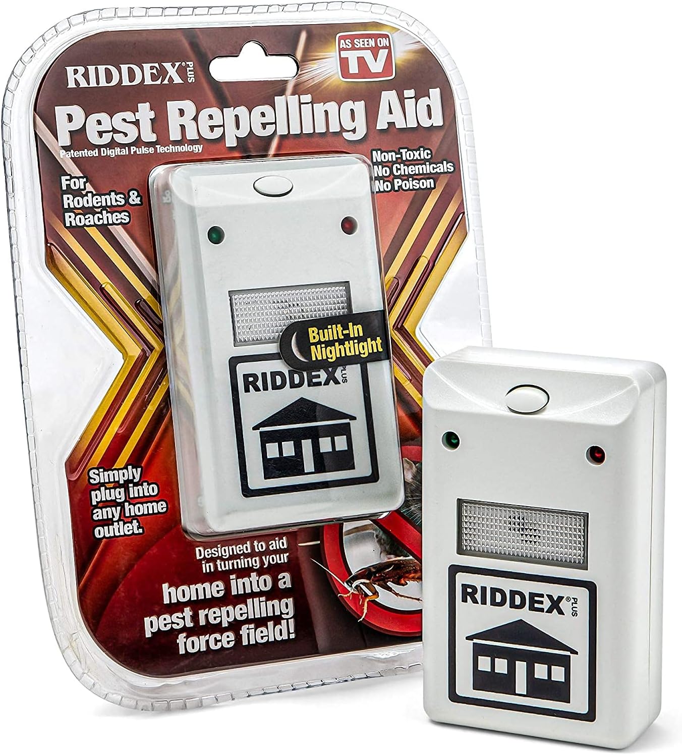 🪳🚫 Repelente de Plagas Eléctrico Riddex