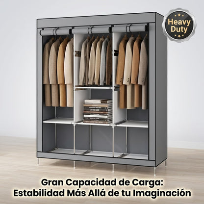 🖤 Armario Closet Ropero Armable - Más espacio, más orden y tu ropa protegida todos los días 👕👗