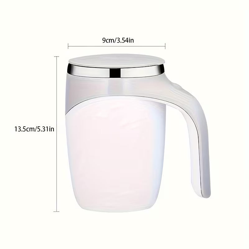 ☕✨ Taza Inoxidable Automezclable Recargable