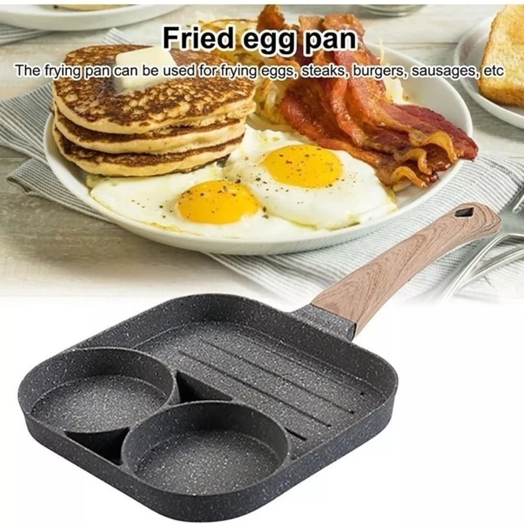 🍳 Sarten Mini 3 Compartimientos