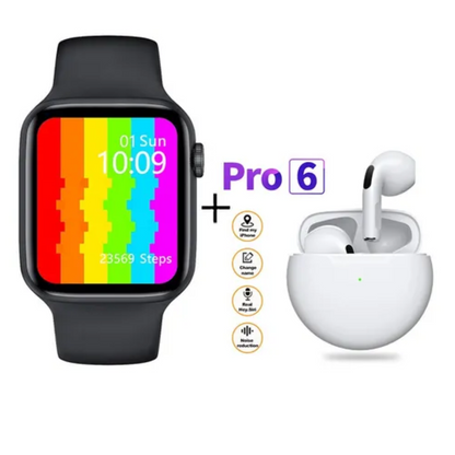 Reloj Inteligente W26 + Audifonos