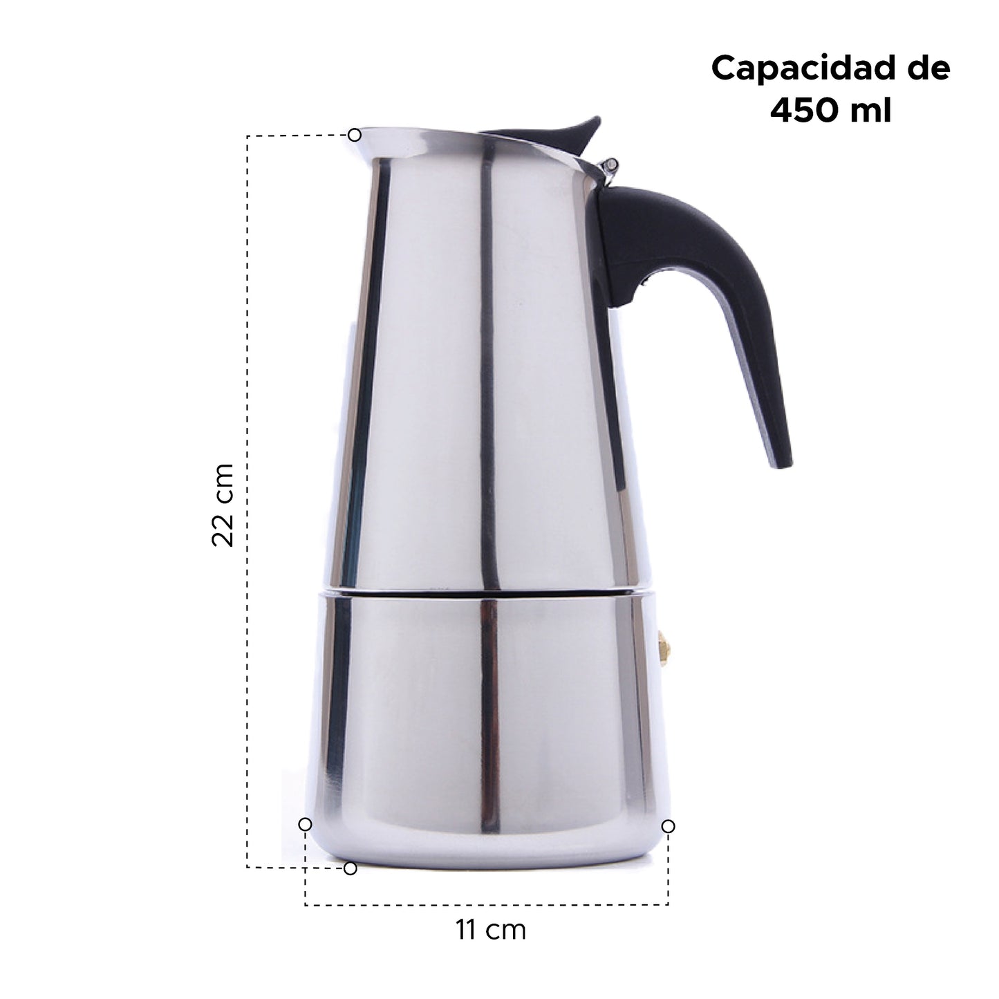Cafetera Italiana 9 Tazas / 450 ml