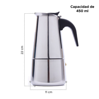 Cafetera Italiana 9 Tazas / 450 ml