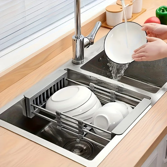 🍽️ Escurridor de Platos y Verduras – ¡Más espacio y orden en tu cocina!