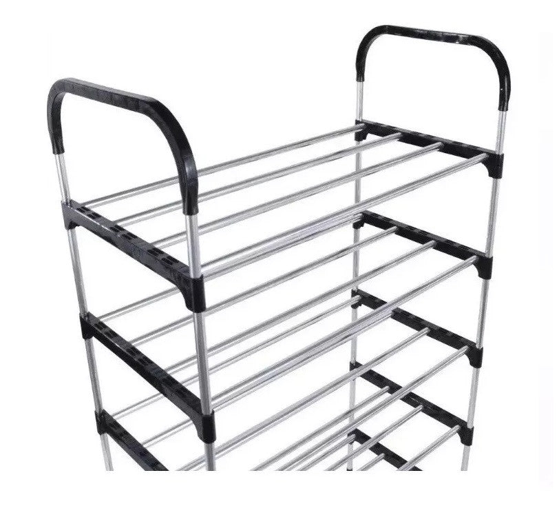 Combo Armario 3 Puestos + Zapatero Metálico 6 Niveles – Organización Total para tu Hogar