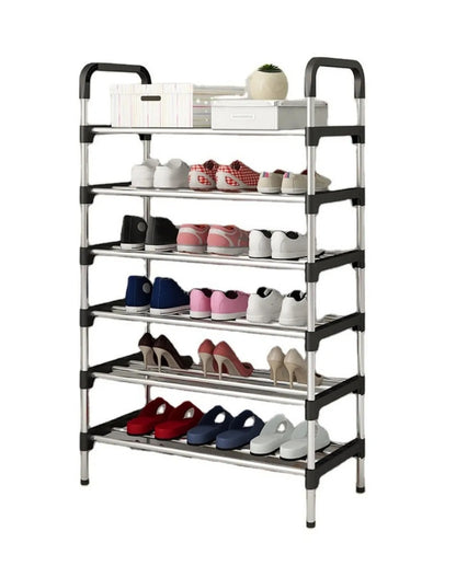 Combo Armario 3 Puestos + Zapatero Metálico 6 Niveles – Organización Total para tu Hogar