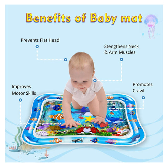 👶💦 Tapete de Agua Sensorial para Bebé