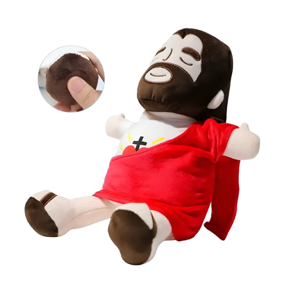 ✝️ Peluche Jesús Respiración | Un Abrazo Lleno de Paz y Compañía 🤍