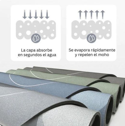 🚿✨ Tapete Antideslizante Ultra Absorbente