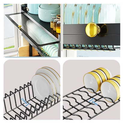 🧺✨ Escurridor de Cajón para Platos – 2 Niveles