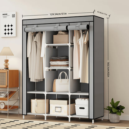 🖤 Armario Closet Ropero Armable - Más espacio, más orden y tu ropa protegida todos los días 👕👗