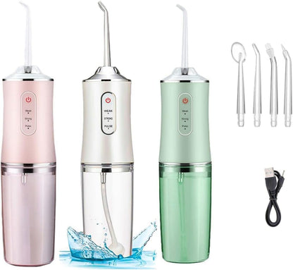 Irrigador Oral Recargable 4 BOQUILLAS