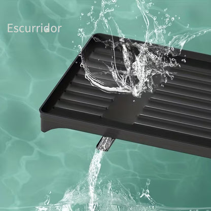 ✨🍽️ ESCURRIDOR DE PLATOS DE 2 NIVELES – MÁS ESPACIO Y MENOS DESORDEN EN TU COCINA 🍽️✨