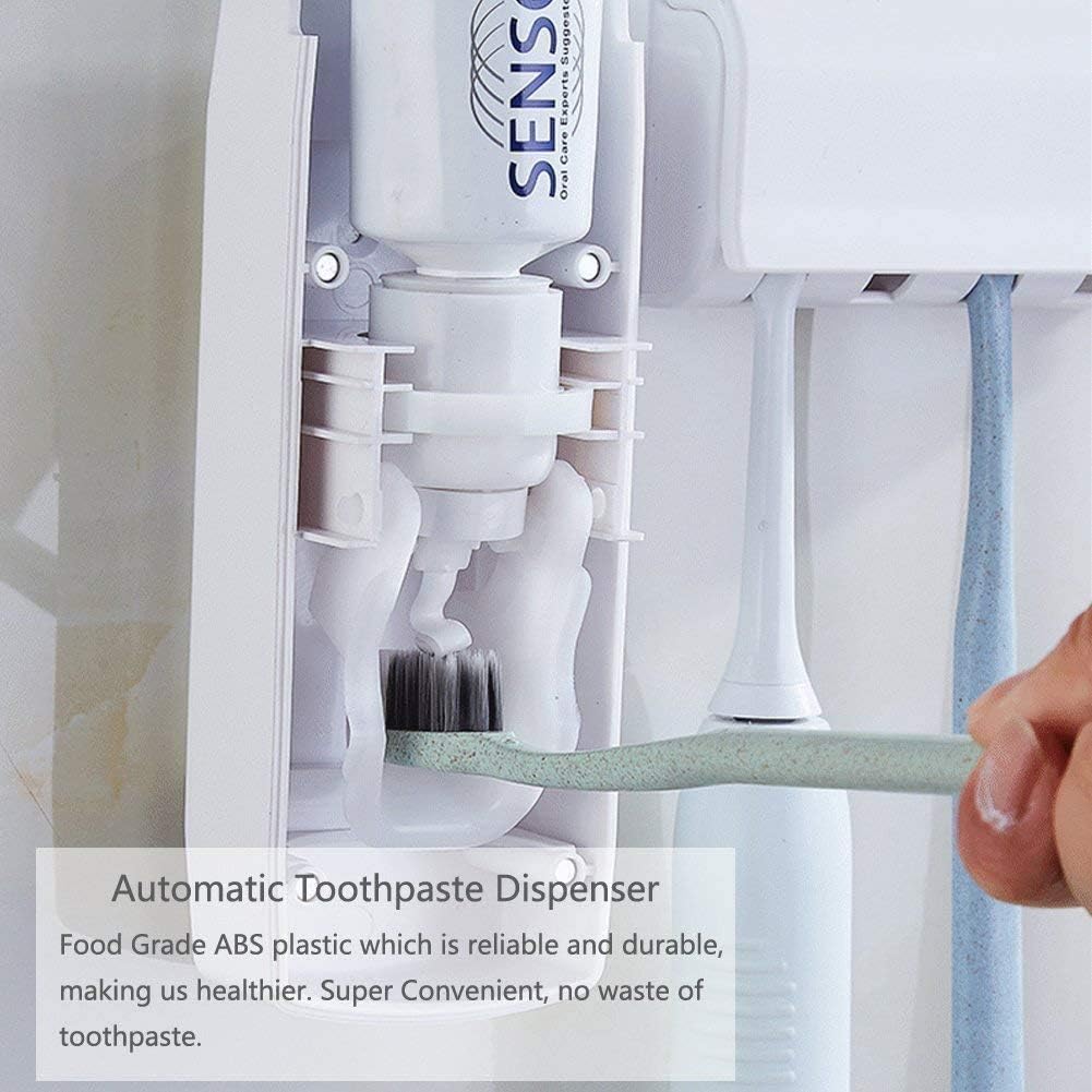 🪥 Dispensador de Crema Dental con Soporte