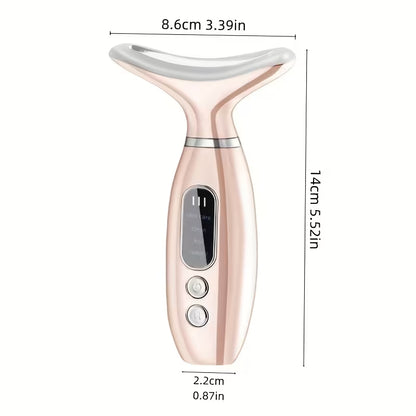 ✨💆‍♀️ Eliminador de Papada Eléctrico Digital – Rostro y Cuello Reafirmado