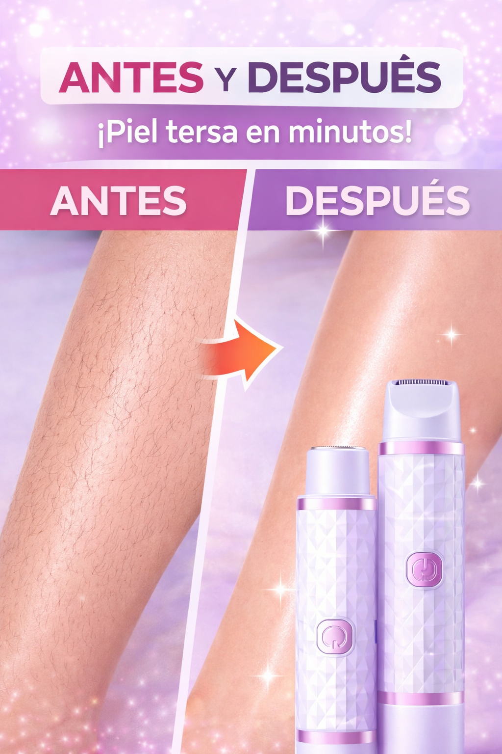 ✨ Depiladora Doble Punta