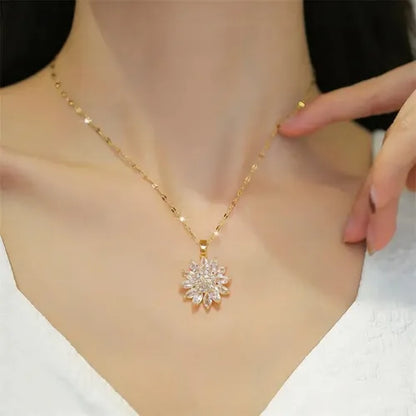 ✨🌻 COLLAR GIRASOL GIRATORIO – BRILLA, RELÁJATE Y ATRAE BUENA ENERGÍA 🌻✨