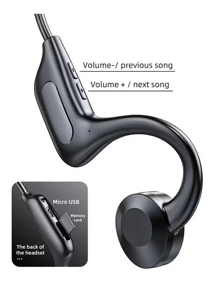 🎧 Audífonos de Conducción Ósea Bluetooth U9 🎵 ¡Disfruta tu música con mayor comodidad y libertad donde quiera que vayas!