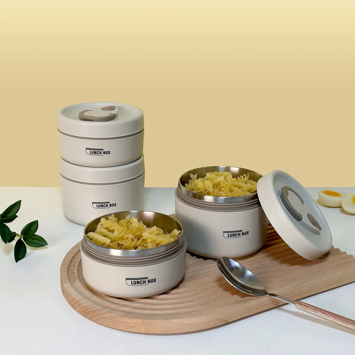 🍱🔥 Lonchera Térmica con 4 Contenedores