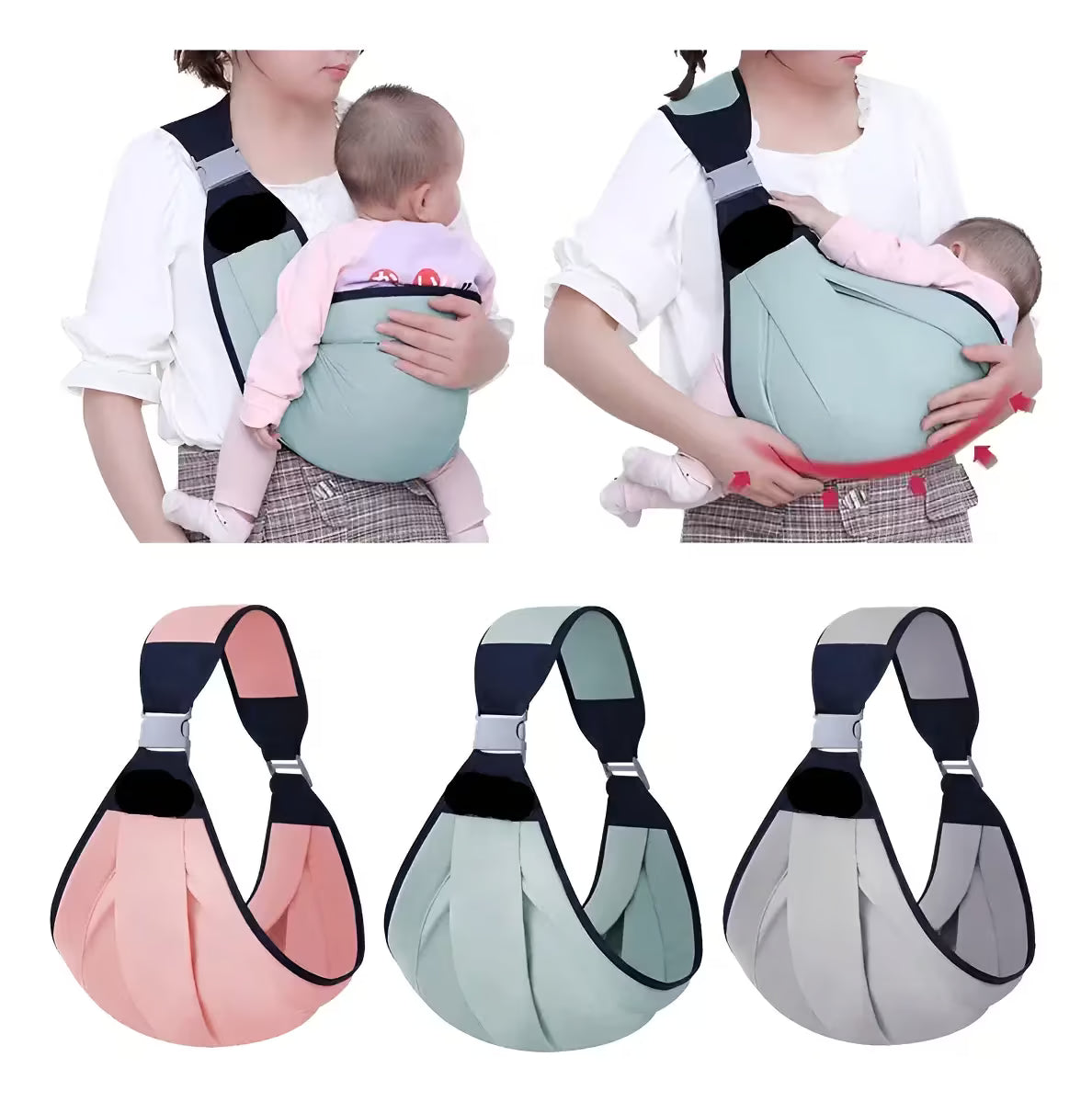 👶💕 CARGADOR ERGONÓMICO PARA BEBÉ NIÑA | COMODIDAD Y CERCANÍA EN CADA PASEO