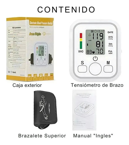 🩺 Tensiómetro Digital que HABLA en Español 🔊