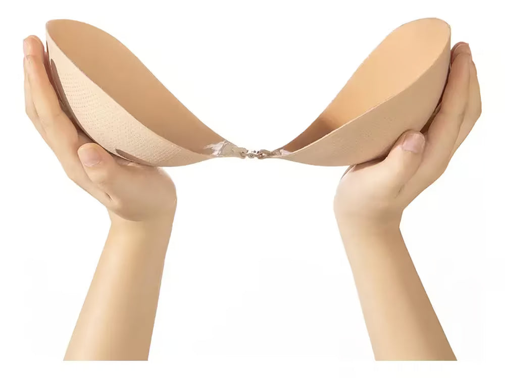 ✨ Sujetador Invisible de Silicona Adhesivo Push Up 💖 Luce tus prendas favoritas con mayor confianza y un acabado discreto
