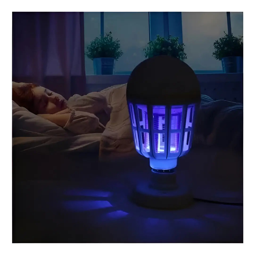 💡 Bombillo Luz LED 2 en 1 con Función Antimosquitos