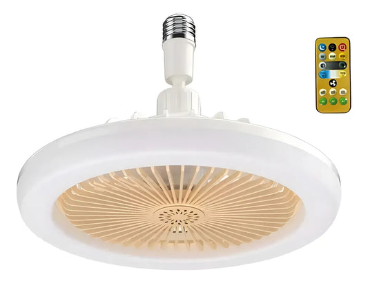💡🌀LÁMPARA VENTILADOR 3 EN 1 CON CONTROL REMOTO