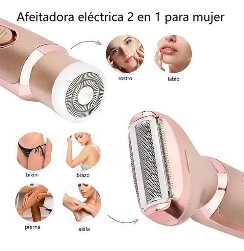 ✨💖Depiladora Facial Corporal 4 En 1 Recargable
