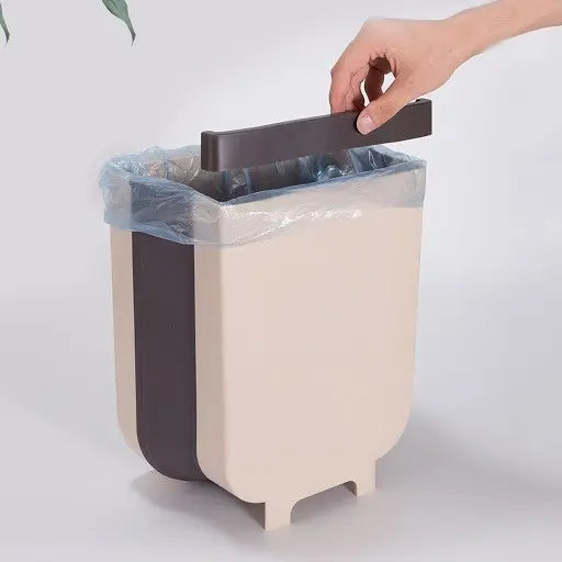 🗑️ Cubo Plegable de Basura para Cocina – 8 Litros ✨ Mantén tu cocina limpia mientras preparas tus alimentos