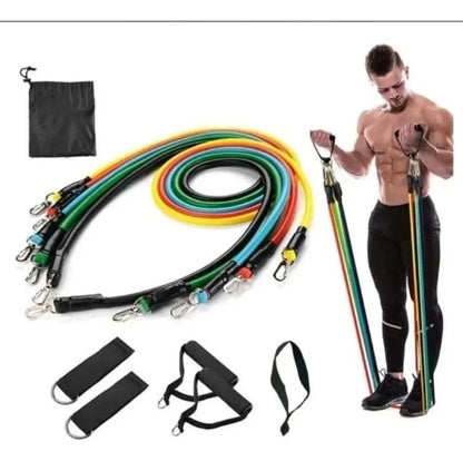 Kit Bandas Elasticas Tubulares Set 11 Piezas