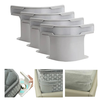 🛏️ Sujetador de Sábanas Ajustable Set x4
