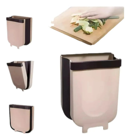 🗑️ Cubo Plegable de Basura para Cocina – 8 Litros ✨ Mantén tu cocina limpia mientras preparas tus alimentos