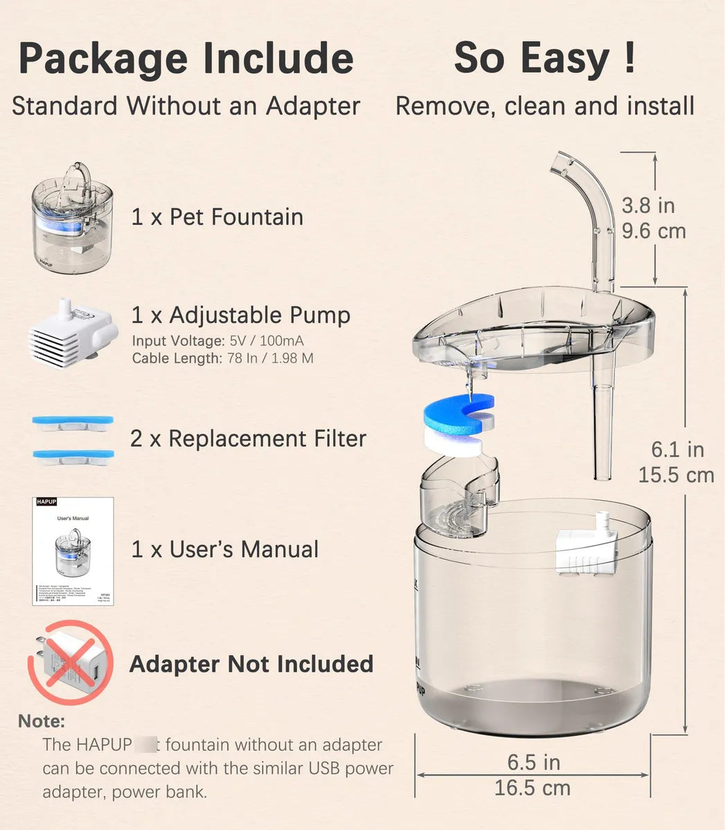 Fuente De Agua Para Mascota Automatico