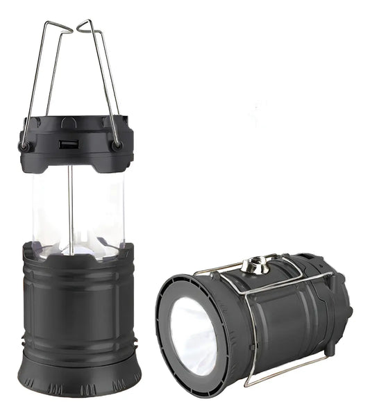 🔦 Lampara LED Multifunción Solar y Recargable 🌙 ¡No permitas que un apagón te deje completamente a oscuras!
