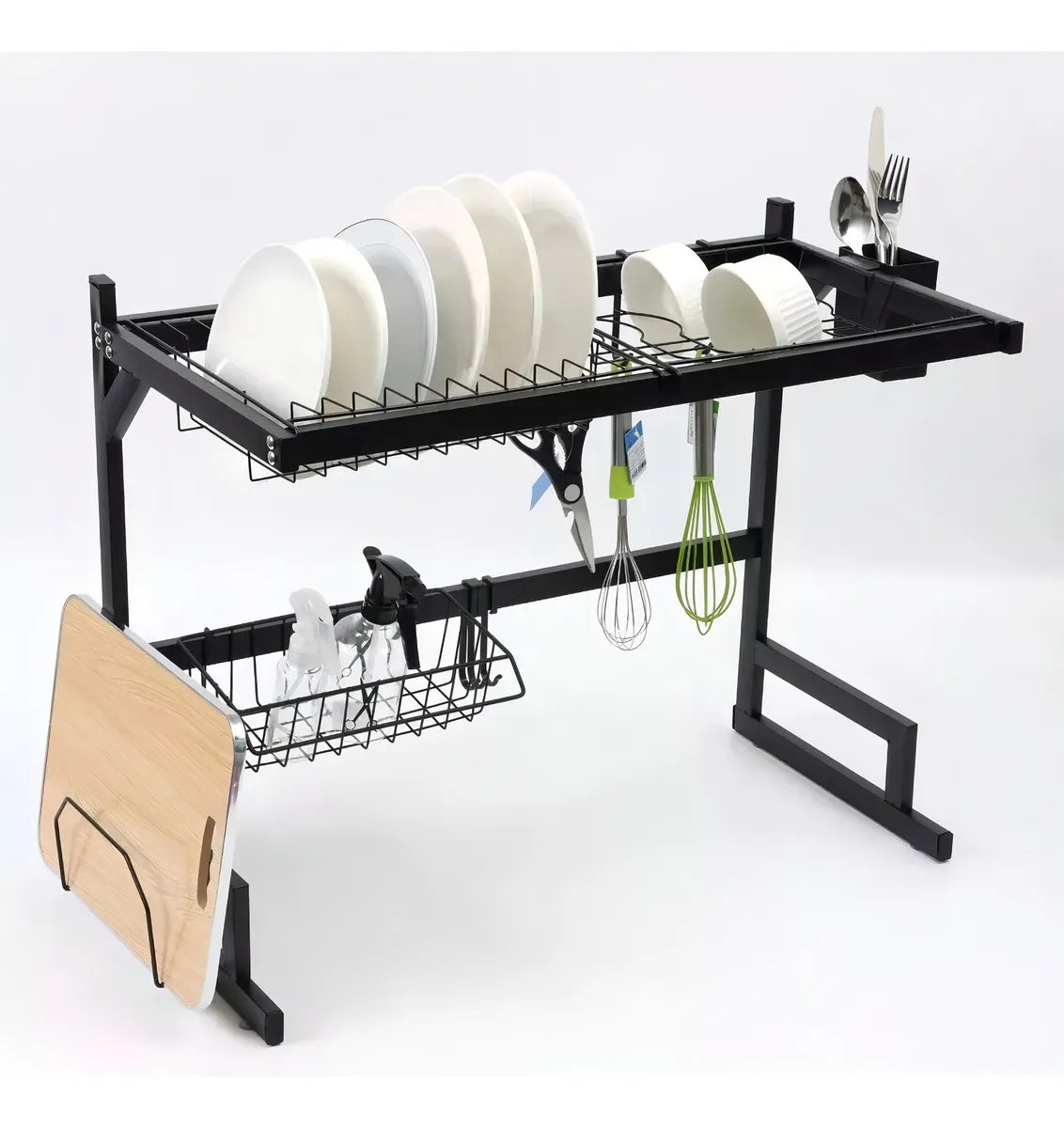 🧼✨ Escurridor de Platos / Platero Ahorrador de Espacio – Color Negro