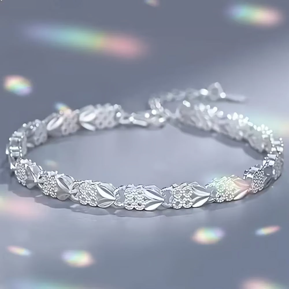 🍀✨ PULSERA DE LUJO TRÉBOL DE 4 HOJAS | ELEGANCIA, ENCANTO Y ESTILO 💎