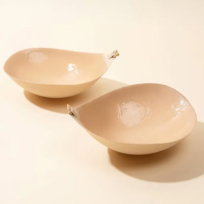 ✨ Sujetador Invisible de Silicona Adhesivo Push Up 💖 Luce tus prendas favoritas con mayor confianza y un acabado discreto