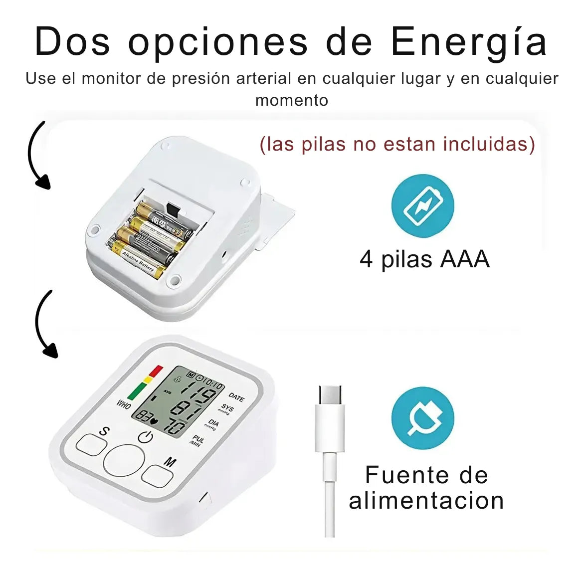 🩺 Tensiómetro Digital que HABLA en Español 🔊