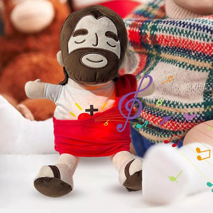 ✝️ Peluche Jesús Respiración | Un Abrazo Lleno de Paz y Compañía 🤍