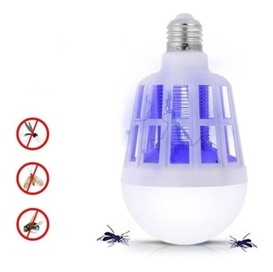 💡 Bombillo Luz LED 2 en 1 con Función Antimosquitos
