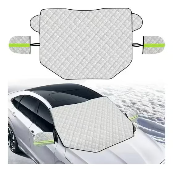 🚗☀️ CUBRE PARABRISAS MULTIFUNCIONAL | PROTECCIÓN CONTRA EL SOL, EL FRÍO Y MÁS ❄️✨