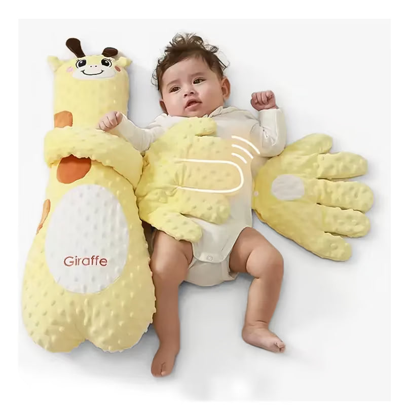 🧸💤 Almohada Peluche Abrazador para Bebé ¡Un compañero suave y reconfortante para acompañar el descanso de tu bebé!