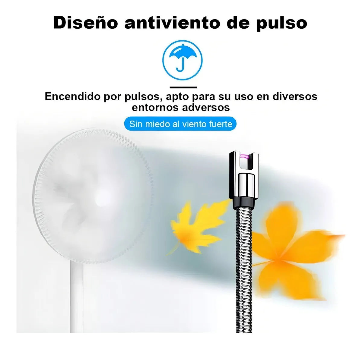 🔥⚡ Encendedor Eléctrico Recargable USB