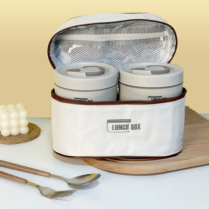 🍱🔥 Lonchera Térmica con 4 Contenedores